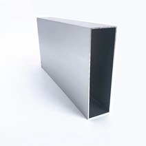 알루미늄각파이프 각파이프규격 100mm * 25mm 사각 관 알루미늄 합금 중공 직사각형 똑 바른 덕트 배 100/2, 05 500mm