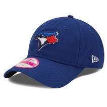 뉴에라 토론토 블루 제이스 MLB 여성전용 에센셜 9Twenty 조절 캡 블루컬러