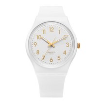 [스와치] SO28W106-S14 CLASSIC WHITE BISHOP 여성 우레탄시계