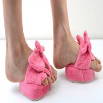 살빠지는 실내화 다이어트 뒤꿈치 슬리퍼