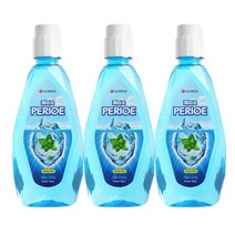 페리오 가글 쿨 760ml x3개 구강청결제 가그린 구취제거, 3개