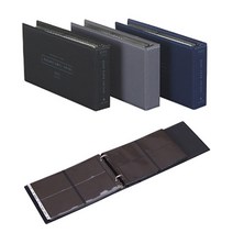 국산 쿠폰 북 쿠폰함 보관함 티켓북 카페 명함 모음집 200P 디저트 꽂이 대용량 명함첩 명함곽 네일샵 통 거치대 수첩 케이스 명함집 명함철 카드 정리대 명함책 파일 정리집 분류, 청색(417512)