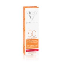 Vichy 비쉬 아이디얼 솔레일 안티에이징 3-in-1 항산화 케어 선크림 Sp50+ 50ml