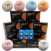 카에데 플라이 골프공 6칼라믹스 6구 20박스 컬러볼, 단품