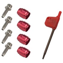 자전거 올리브 커넥팅 삽입 오일 피팅 키트 Avid SRAM 자전거 유압 디스크 스텔스마 브레이크 호스 빠른 설치, 보여진 바와 같이, 하나