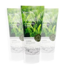 3WCLINIC 녹차 클렌징 폼, 100ml, 1개