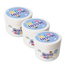 삼현 베이비파우더 100g 유아 성인 아기땀띠 유아분통 땀띠분, 1개, 3통