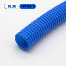 PP 절연 주름관 와이어 호스 스레딩 플라스틱 보호 슬리브 1 m 5m 10m 75mm345mm, 58.Blue Open - AD 185 x ID 143