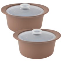 퍼기 유아용 이유식 멀티 찜기 800ml, 단품, 2개, 토프브라운