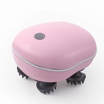 (해외직구)LED 라이트 케어 두피 마사지기, 1개, 레드