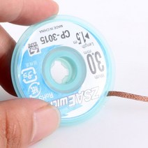 솔더 페이스트 크림 납땜 제거 브레이드 리무버 1 개 심지 와이어 2.0mm 3.0mm 1.5M 용접 주석 빨판 케이블 리드 코드 플럭스 수리 도구, 2.5mm