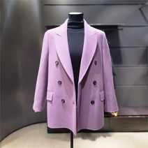 시슬리 NC09 더블 하프 모직 자켓 코트 SACT40161