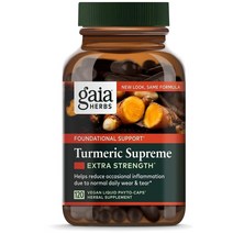 Gaia Herbs 가이아허브 터메릭 슈프림 엑스트라 스트렝스 120캡슐