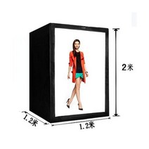 포토박스 배경 셀프 라이트 부스 스튜디오 led 전문 LED 의류 초상화 키트 소프트 박스 사진 촬영 2M 200cm154448