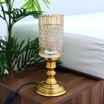 필로 유리갓 책상 안방 단 미니 스탠드 등