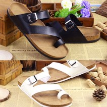 짝꿍닷컴 여자 남자 커플 쪼리 버클슬리퍼 버켄샌들 M1208