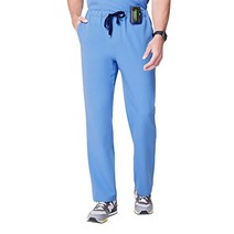 FIGS Pisco Basic Scrub Pants for Men – Ceil Blue Medium, 1