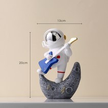 Neirny 우주인 장식 거실 테이블 홈 장식품, 기타 실버