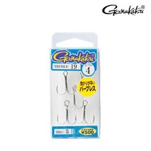 거상코리아 가마가츠 지깅바늘 농어훅 부시리 삼치 트레블 19 은, 2호-8350722