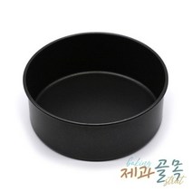 제과골목 높은 원형케익팬 2호 (양면테프론코팅), 1개