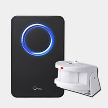 OPERA LED 무선센서 차임벨 센페라블랙