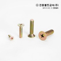 일반 접시머리 볼트 사라볼트 (6mm ~ 100mm) M3 M4 M5 M6 M8 M10 M12, 25mm, 1개