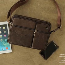 블루마운트 남성 크로스가방 가죽 크로스백 메신저백 BM_9289