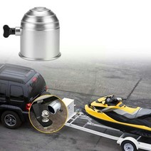 견인볼 마운트자동차 자동 견인 바 볼 보호 커버 범용 단순 플라스틱 내구성 용 11, 없음