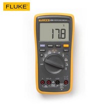 FLUKE 15B + 17B + 디지털 멀티 미터 AC/DC 전압 전류 커패시턴스 옴 온도 테스터 자동/수동 범위 측정, 01 Fluke 15B Plus