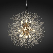 엘레강스 9등 원형 펜던트 G9램프포함 식탁등 주방등 아일랜드 인테리어조명, G9램프 전구색