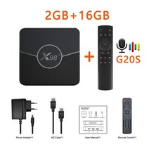 스마트 tv 70 75 80 85 90 95 100 인치 대형 벽걸이 중소기업 티비 2022 new x98 plus box android11 s, 2g 16g 음성 리모콘, 우리 플러그