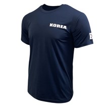 코리아 23 S/S 기능성 스판 라이트 네이비 반팔티 운동복 짐웨어 스포츠 태극기티셔츠