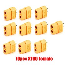 RC Lipo 배터리용 불릿 커넥터 플러그 Rc 드론 비행기 액세서리 도매 XT60 XT-60 수컷 암컷 XT30 XT90 10 개 20, [03] 10pcs XT60 Female, 03 10pcs XT60 Female