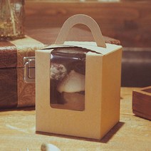 [렛츠베이킹] 머핀창박스(1구/KP), 머핀창박스(1구/KP)50개입