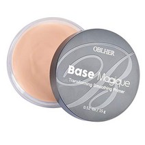 B OBLHER 포어리스 퍼티 프라이머 메이크업 프라이머 균일한 피부 톤 보이지 않는 모공을 밝게 잔주름을 감소 0.52 oz15 g BB크림, ZYG-02