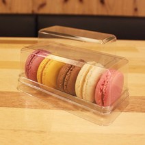 마카롱케이스 초콜릿 디저트케이스 PET JP-106 장원패키지 [100ea]