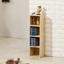 포메리트 삼나무 타워형 틈새CD장 4칸, 단품