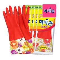 마미손 기모 고무장갑 5입