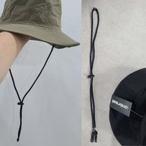 모자 스트랩 끈 턱끈 길이조절 탈부착 모자 줄