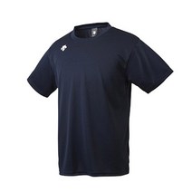 데상트 베이직 반팔티 DMC5801_ NAVY 네이비