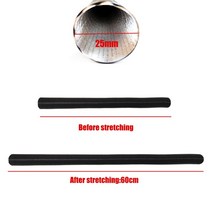 업소용 자동차 에어 히터 덕트 파이프 호스 라인 디젤 주차 공기 흡입 배기 블랙 25mm, 01 25mm Length 60cm