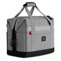 HU 대용량 아이스 박스 가방 22리터 캠핑용 대형 보온 보냉 백, 그레이