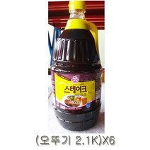 오뚜기 스테이크소스 2.1Kg X6 간편한소스, 쿠팡 1