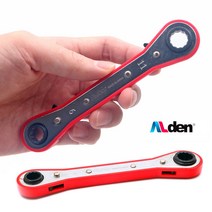 일본산 냉동 라쳇 렌치 9x10-11x12 mm 겸용 4in1 기어렌치 6종류의 볼트 너트 에 사용 6각 12각 사각 T 별 라운드 라쳇렌치 오픈렌치 라쳇식 일산 일제 냉동라쳇렌치