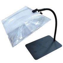 아로 360mm X 240mm 대형 사각렌즈 스탠드 확대경, 1개