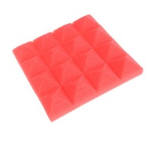 방음재 차음재 흡음판 흡음제 매트 셀프 아파트 층간 실내 벽지 바닥 방음패드다채로운 방음 폼 어쿠스틱, 03 빨간