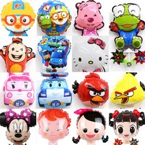 파티스 바람개비풍선묶음 10개씩, 피카츄, 10개