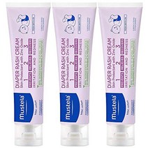 Mustela 아기 기저귀 발진 크림 123 - 산화아연 함유 피부 보호제 - 무향 amp 무파라벤 - 98 천연성분 - 다양한 포장