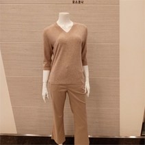 [모스코나] NC05 브이넥5부소매스웨터 MOKR22TZ3