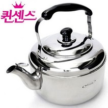 HACHO_ 삐삐주전자 기본스텐주전자 누런주전자 인덕션주전자 캠핑용주전자 주전자유리, 선택★ 퀸센스 주전자 휘슬주전자 - 7L 스텐주전자, 이상품선택함